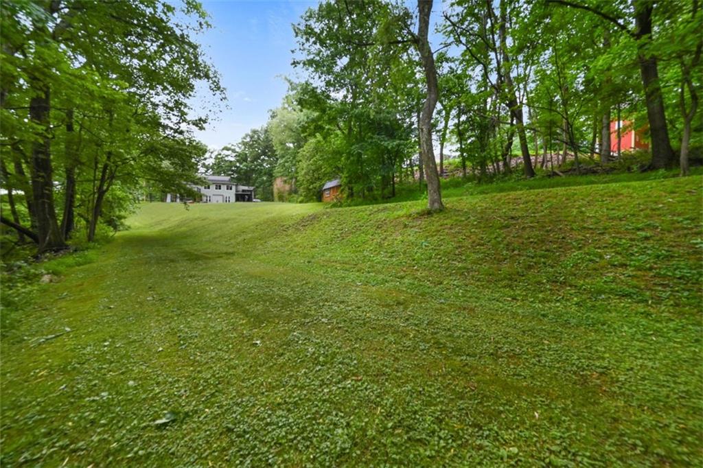 5380 Hardt Road Gibsonia, PA 15044 - Photo 44 of 49 Notice how far back the yard goes away from the house. So many options with a yard this big.