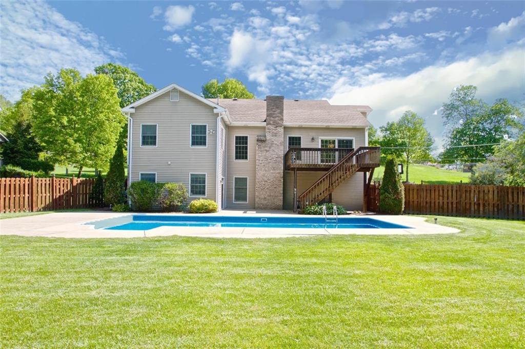 123 Bower Hill Road Venetia, PA 15367 - Photo 2 of 23 What a Yard! Completely Fenced In and Big Enough for Touch Football or Wiffle Ball!