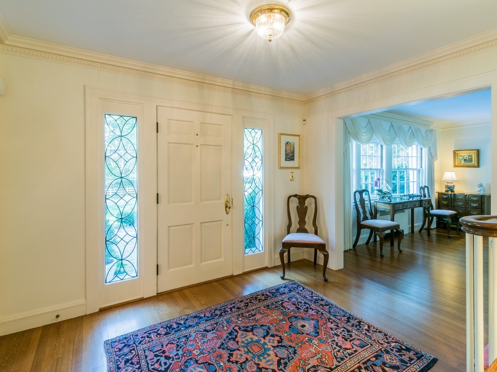 80 Dean Road Weston, MA 02493 - Photo 7 of 28 a living room with furniture and wooden floor