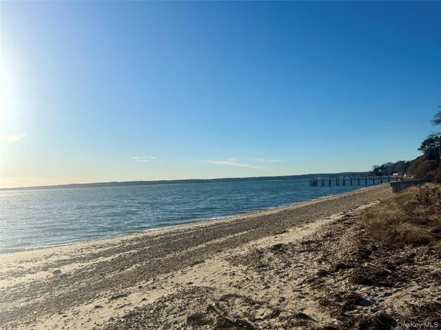 a view of beach and ocean
