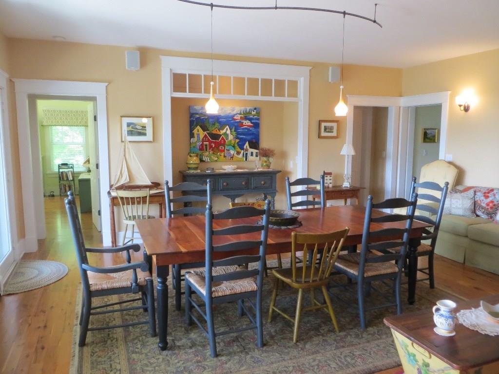 8 Tukey Lane Chamberlain, ME 04541 - Photo 9 of 20 The dining room has direct access to...