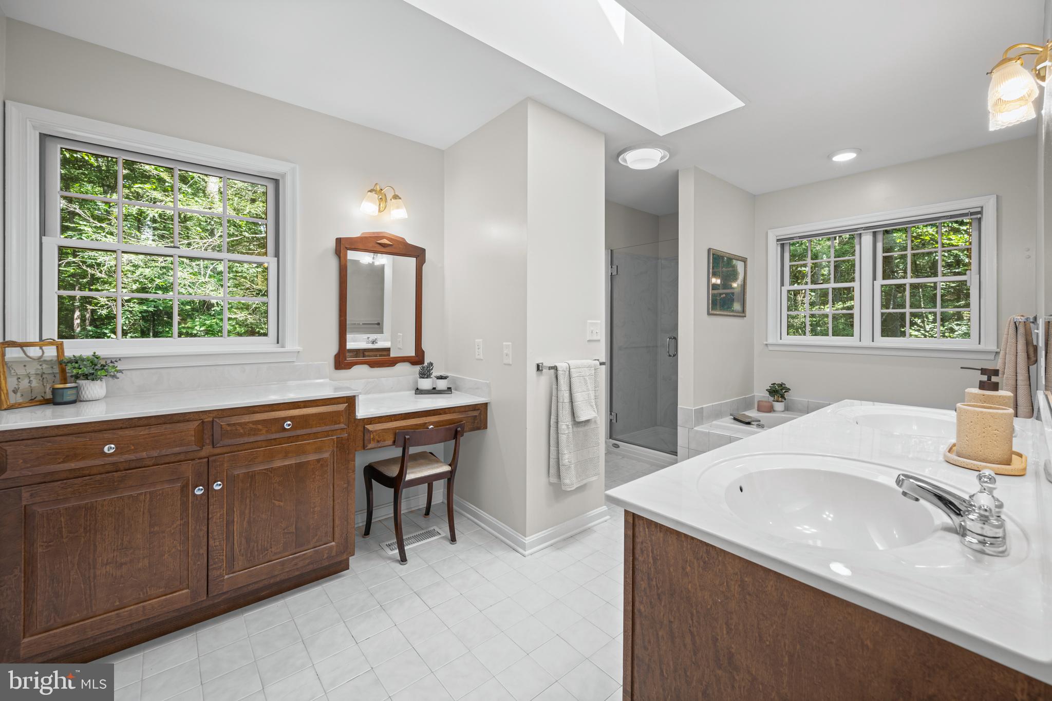 1160 Mt Hope Road Fairfield, PA 17320 - Photo 33 of 34 a bathroom with a sink double vanity and a mirror