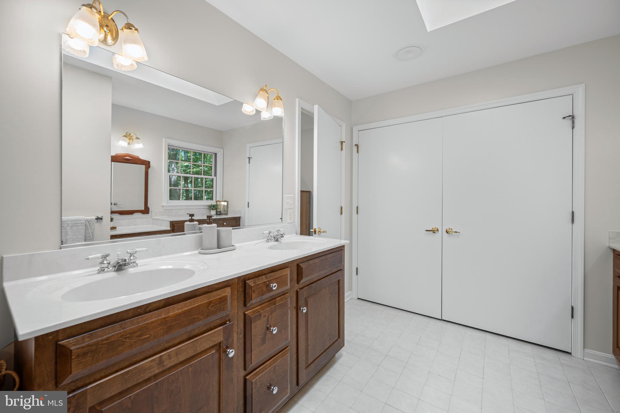 1160 Mt Hope Road Fairfield, PA 17320 - Photo 34 of 34 a bathroom with a sink double vanity and a mirror