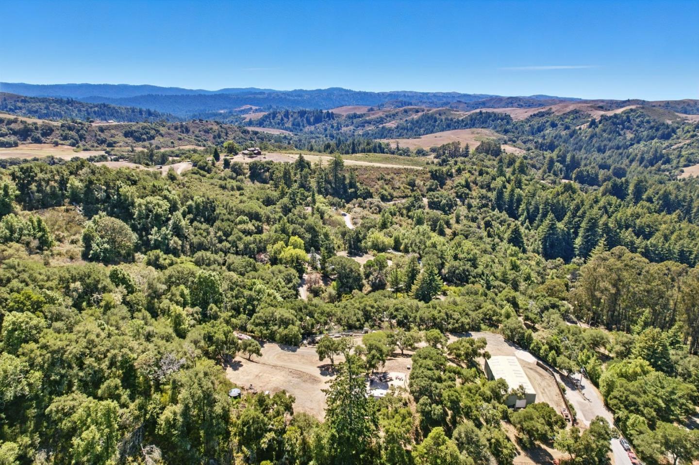 12725 Old La Honda Road Woodside, CA 94062 - Photo 11 of 30 a view of a city with a mountain