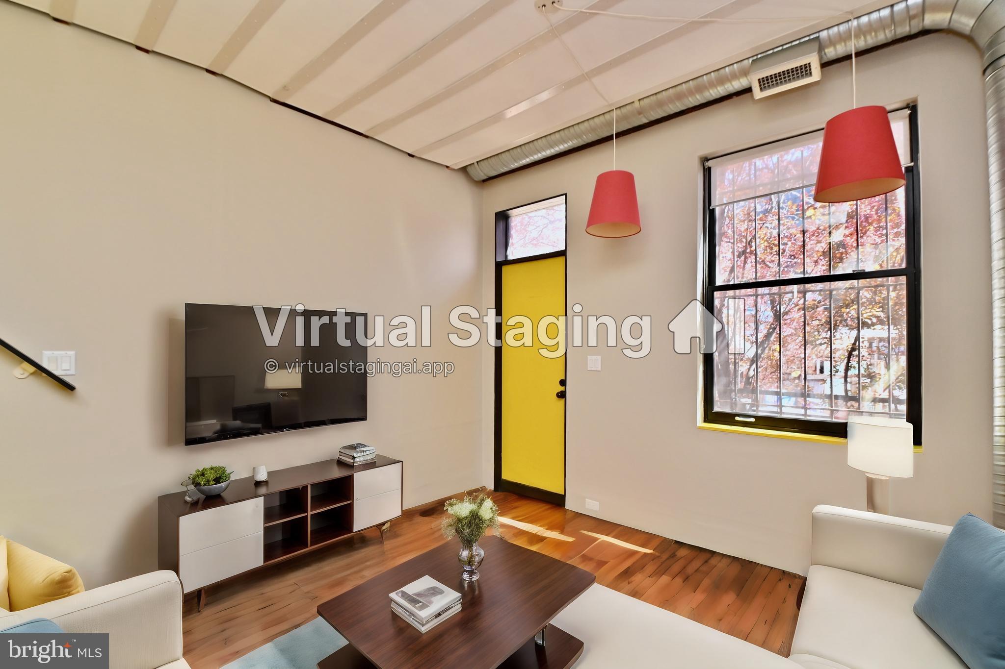 720 13th Street Southeast Washington, DC 20003 - Photo 22 of 47 Unit 2: Living Room Virtual Staging