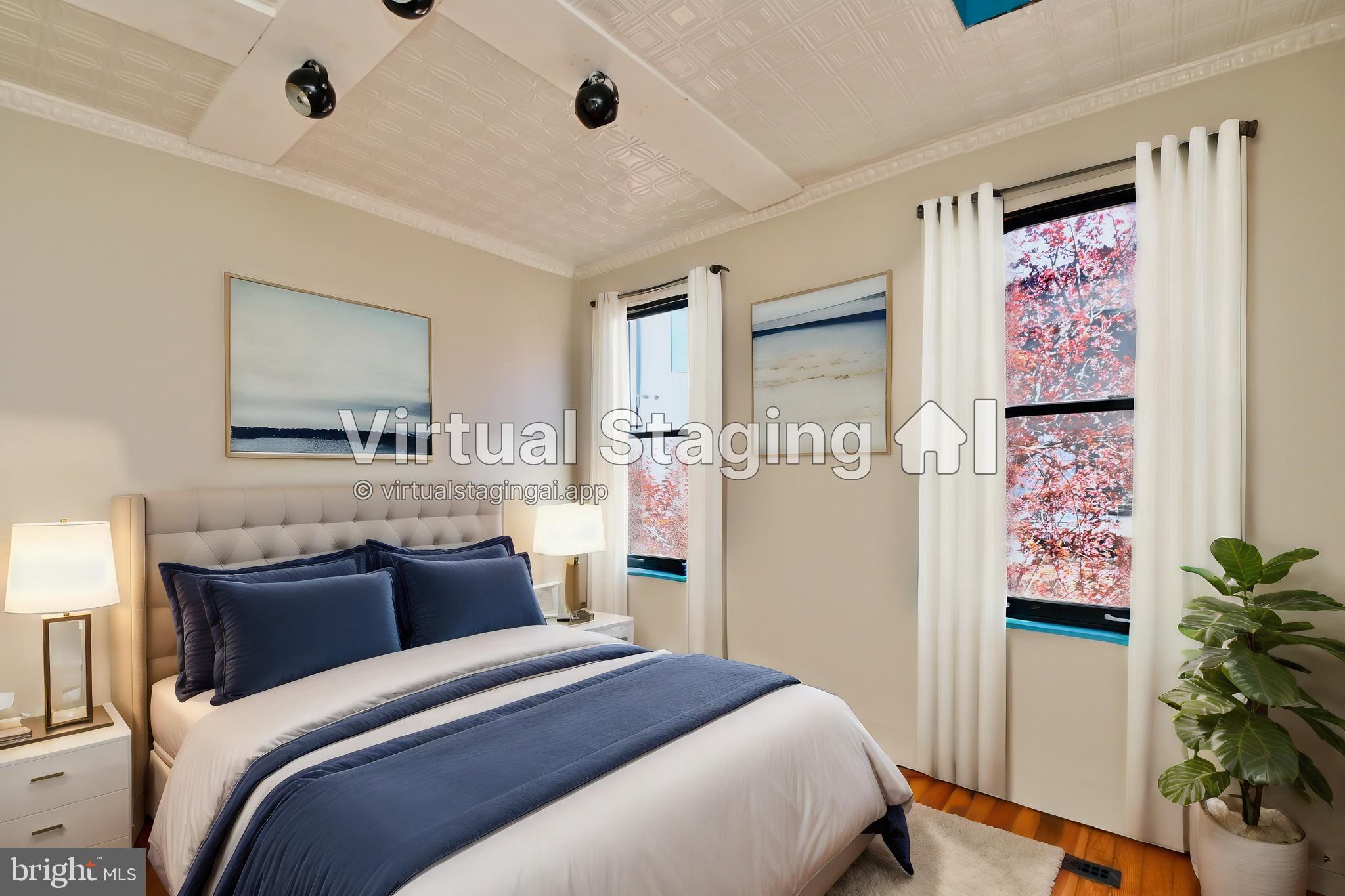 720 13th Street Southeast Washington, DC 20003 - Photo 34 of 47 Unit 2: Bedroom Virtual Staging
