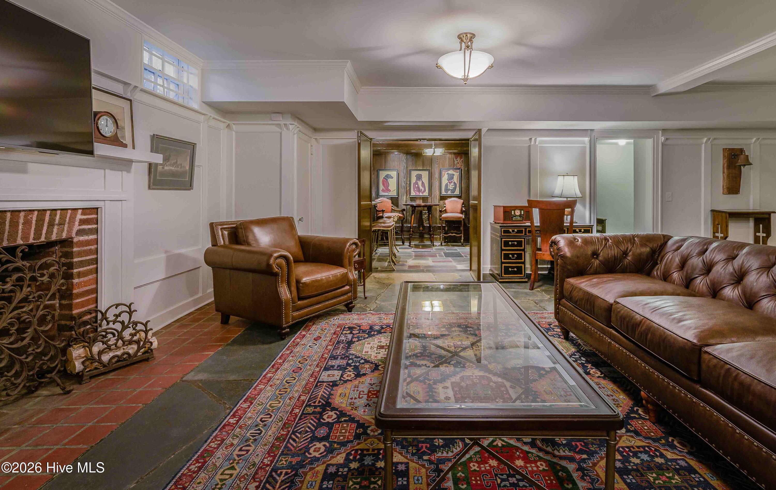 12 Barrett Road East Pinehurst, NC 28374 - Photo 66 of 77 Game Room with Fireplace
