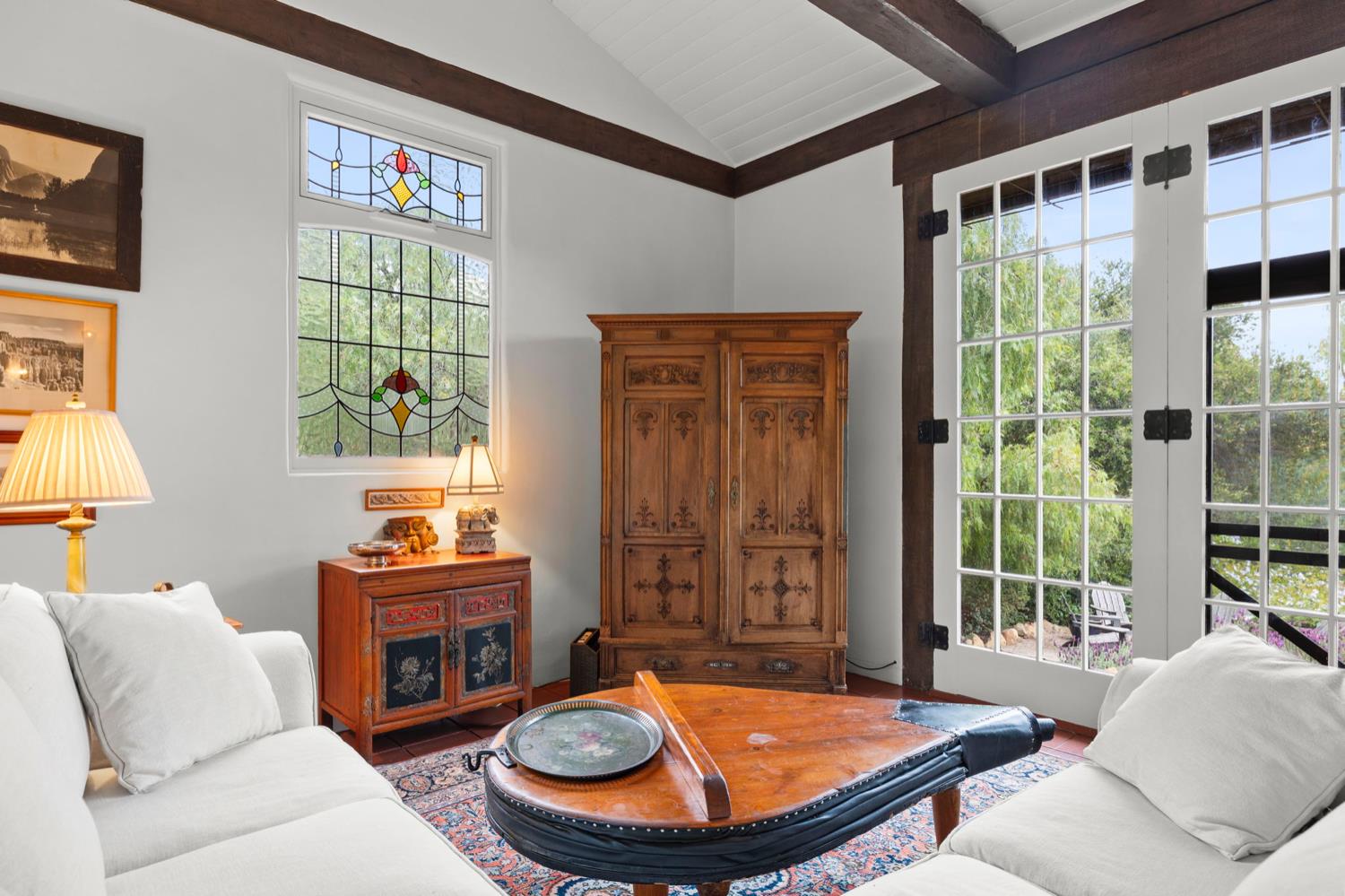 520 Foothill Road Ojai, CA 93023 - Photo 7 of 45 a living room with furniture and a window
