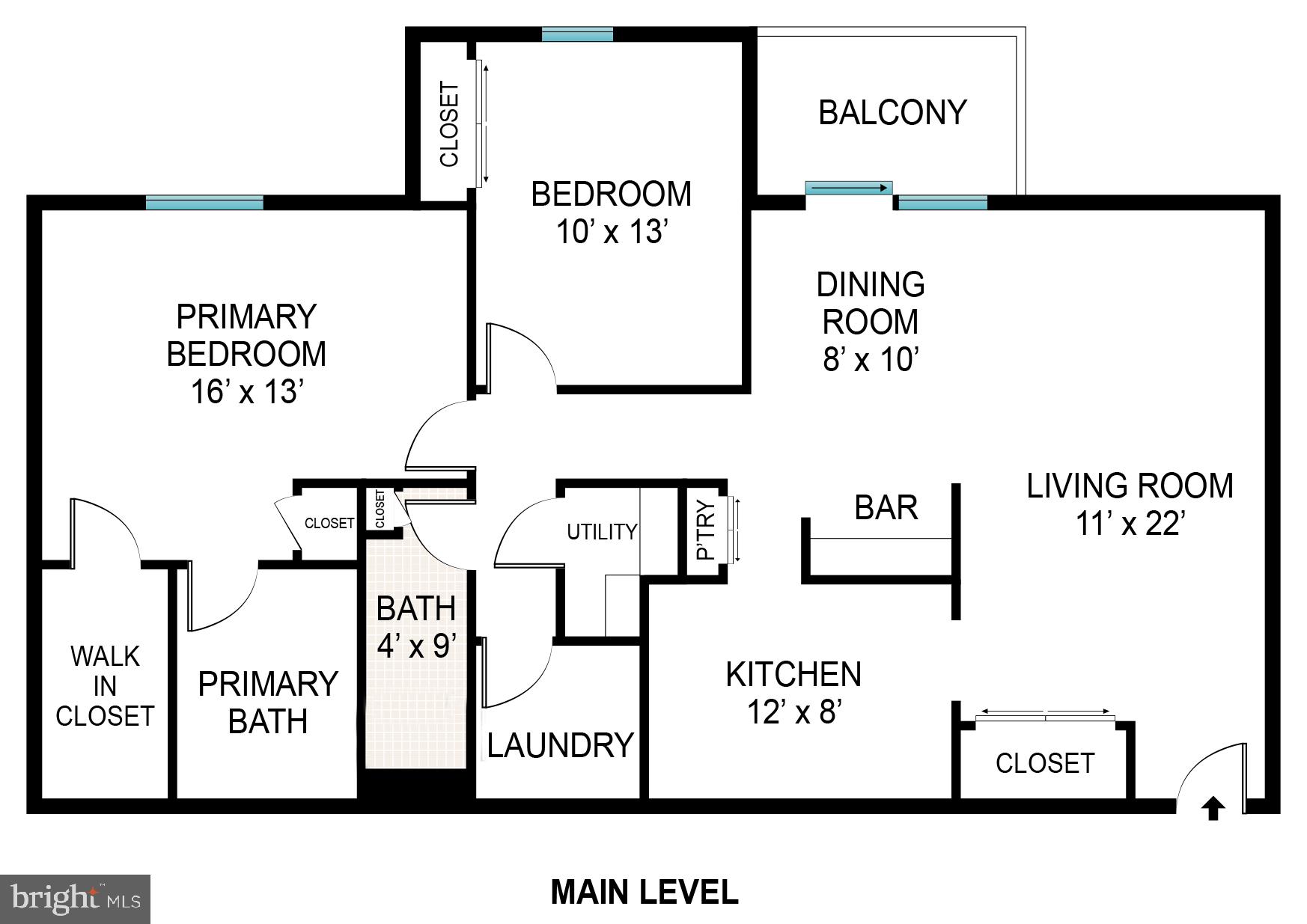 4102 Chardel Road, Unit 1F Baltimore, MD 21236 - Photo 22 of 22 Floor Plan