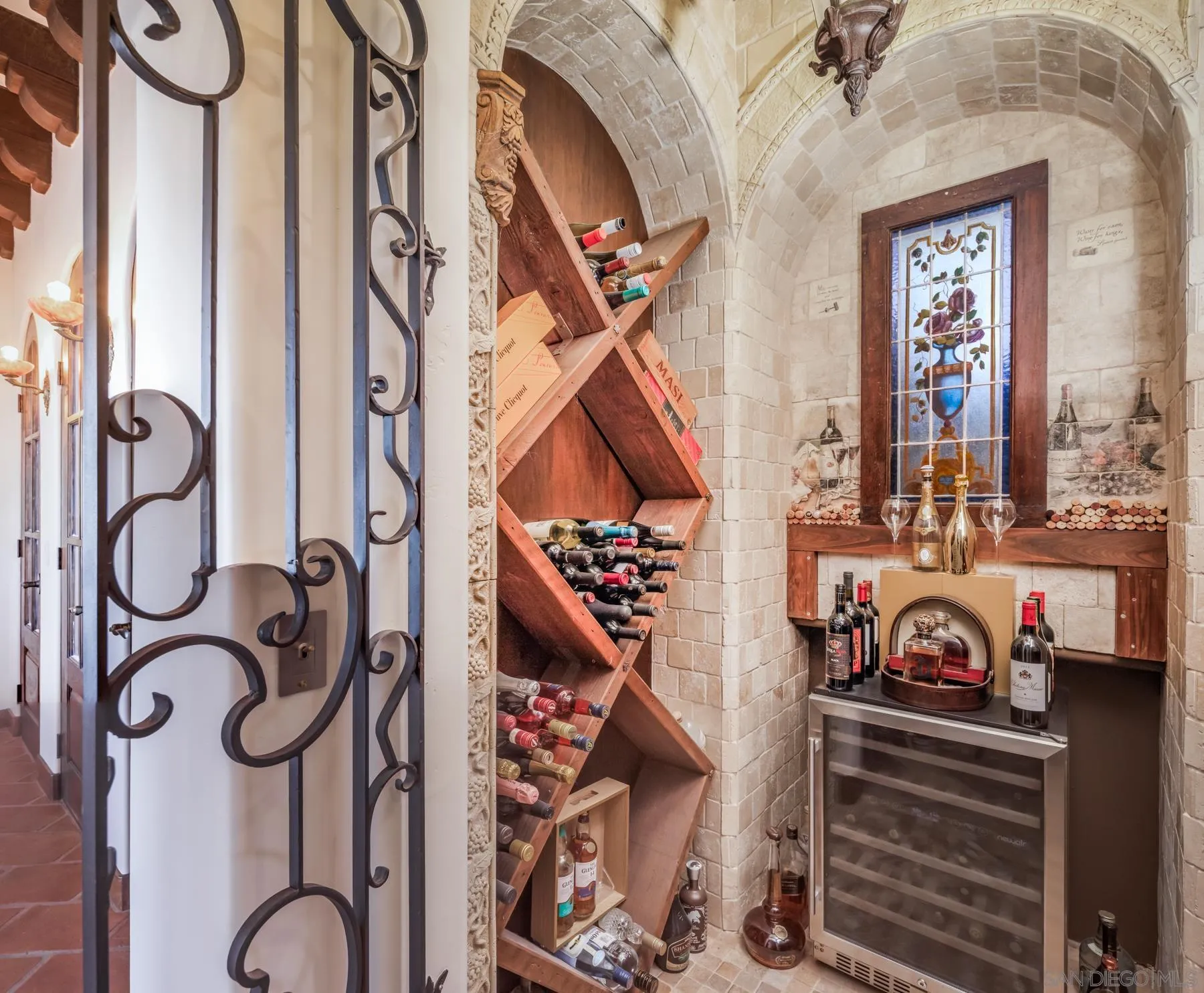 18113 El Brazo Rancho Santa Fe, CA 92067 - Photo 13 of 33 a view of a entryway with furniture and workout equipment