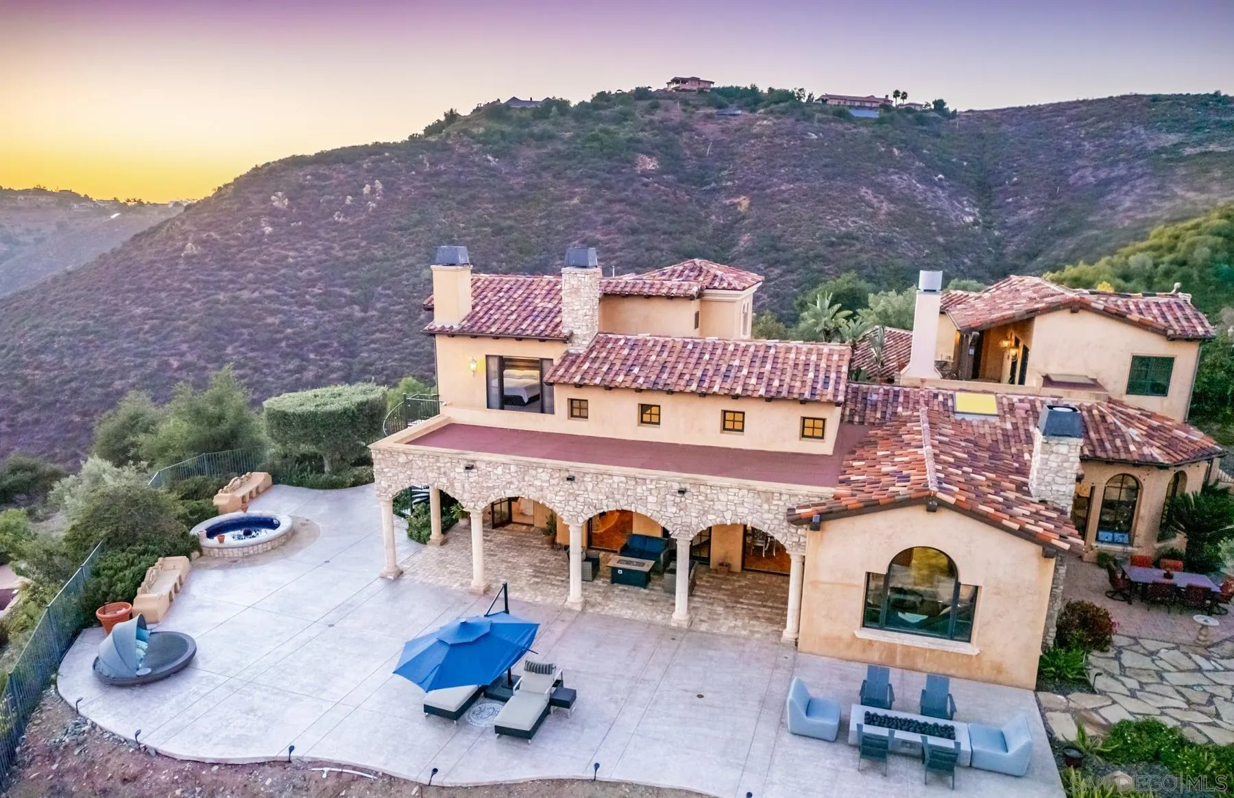 18113 El Brazo Rancho Santa Fe, CA 92067 - Photo 28 of 33 an aerial view of a house with outdoor space