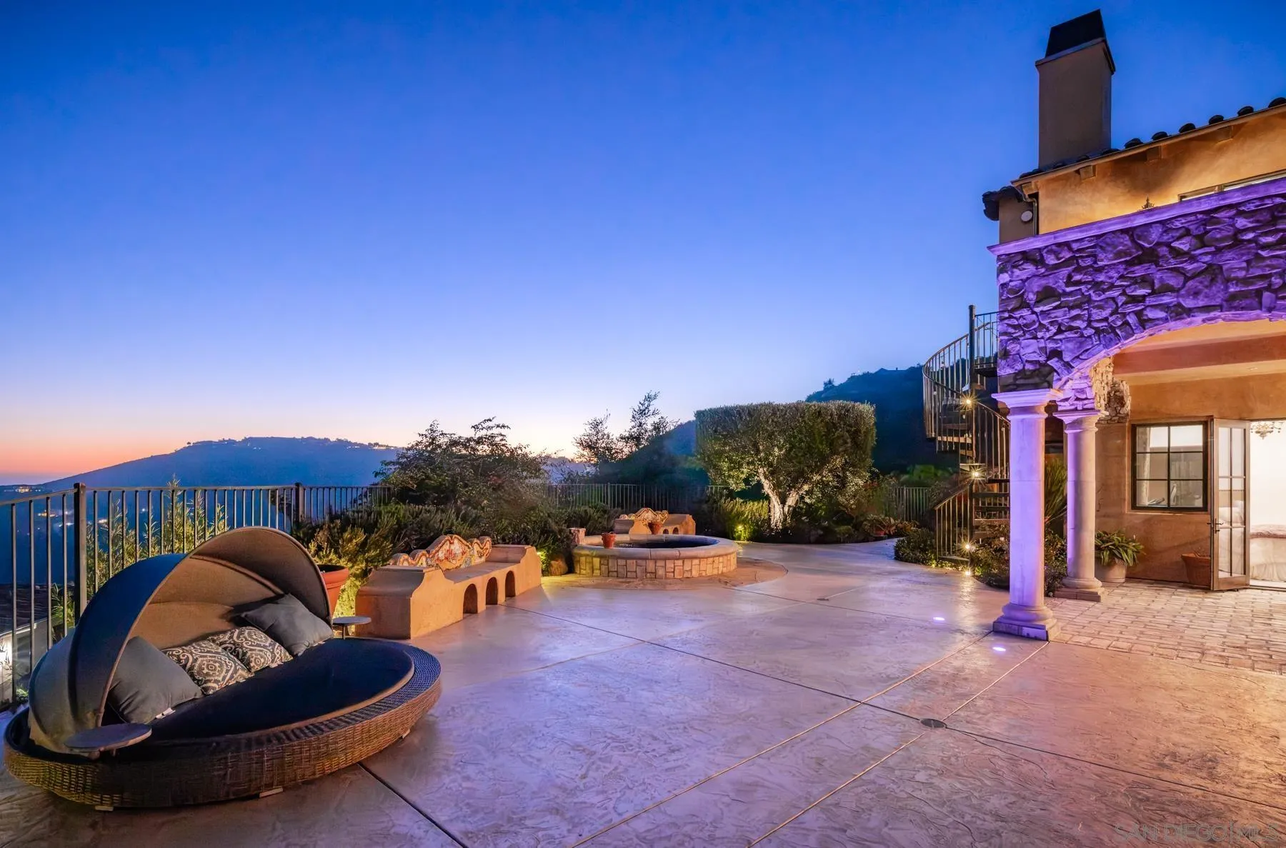 18113 El Brazo Rancho Santa Fe, CA 92067 - Photo 32 of 33 a view of a chairs and tables in patio