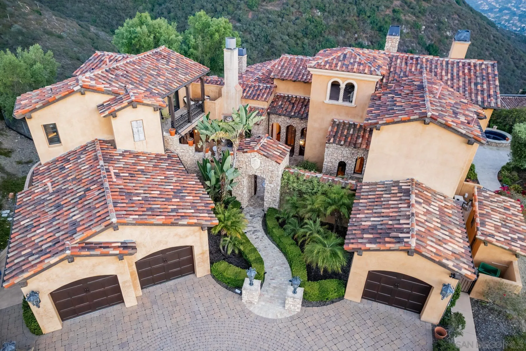 18113 El Brazo Rancho Santa Fe, CA 92067 - Photo 4 of 33 an aerial view of a house