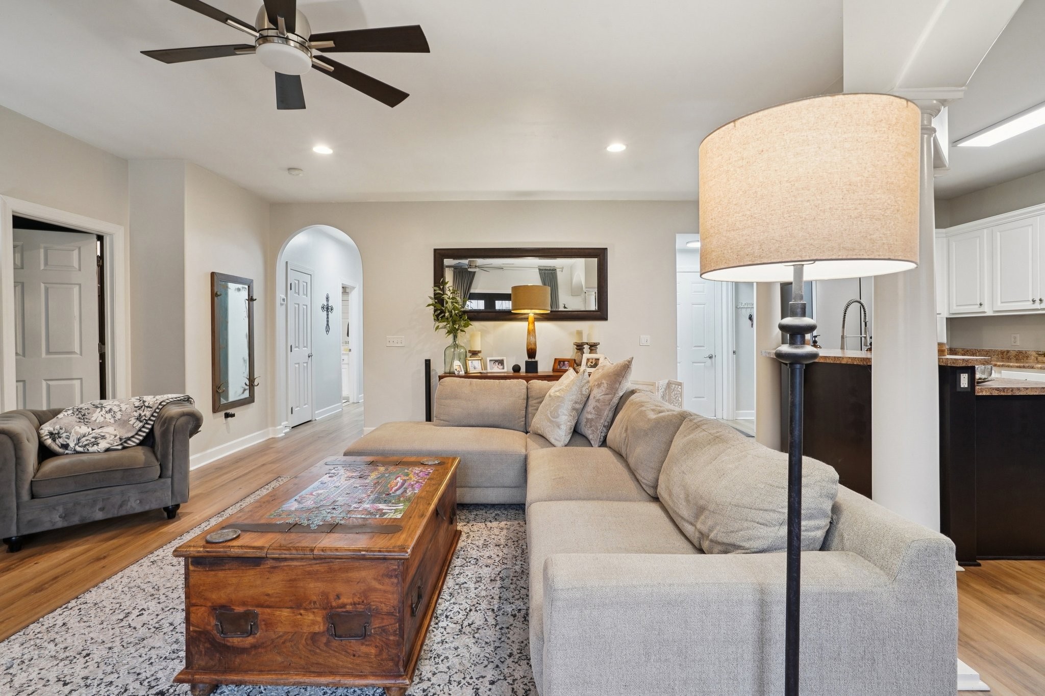 2521 Pennington Bend Road, Unit 206 Nashville, TN 37214 - Photo 5 of 34 a living room with furniture and a couch