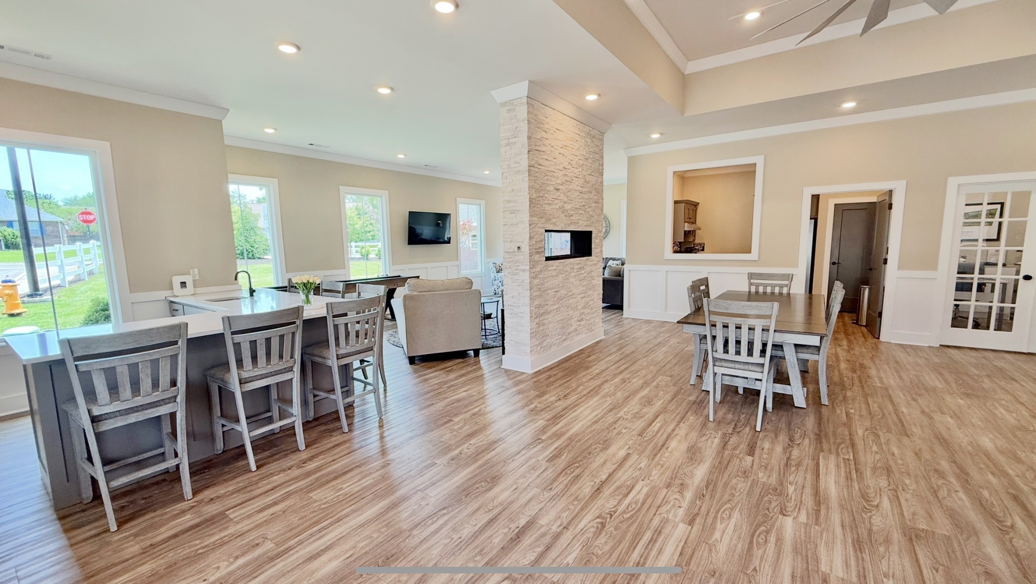530 Rohan Drive Murfreesboro, TN 37129 - Photo 25 of 31 a view of a dining room with furniture and wooden floor