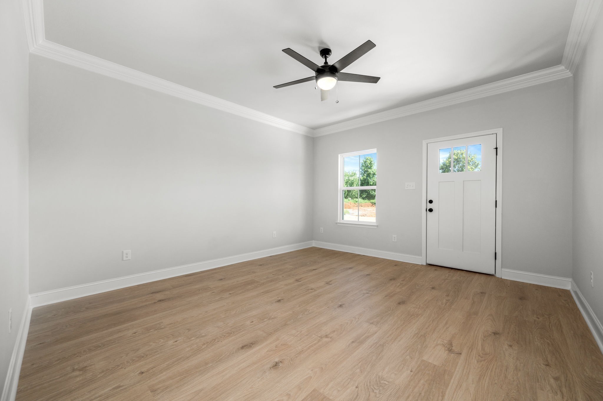 530 Rohan Drive Murfreesboro, TN 37129 - Photo 5 of 31 wooden floor in an empty room with a window