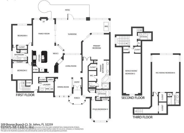 $1,200,000 | 509 Bronze Branch Court, St. Johns, FL 32259