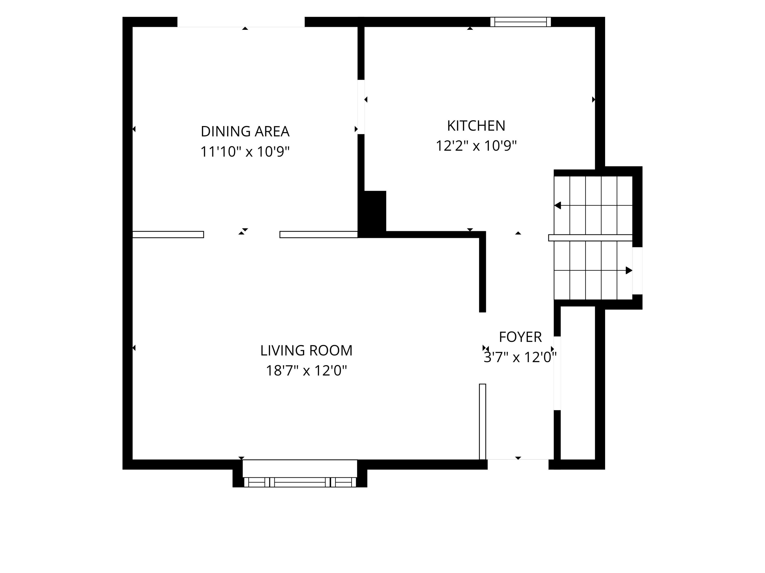 10311 Warner Road Milan, MI 48160 - Photo 81 of 84 1st floor floorplan