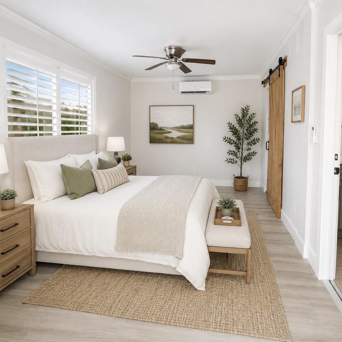 1023 Northwest Spruce Ridge Drive Stuart, FL 34994 - Photo 16 of 33 Bedroom 1 (Virtually Staged)