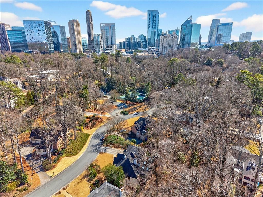 3642 Mayfair Road Northeast Atlanta, GA 30305 - Photo 40 of 40 a view of a city with tall buildings
