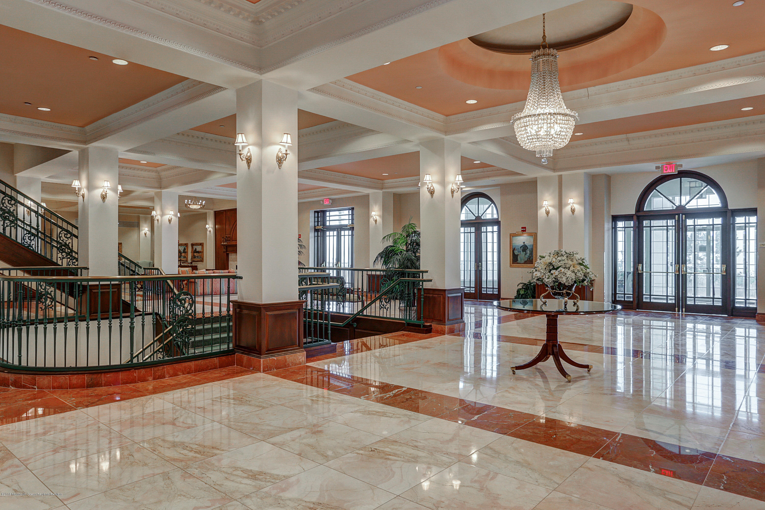 700 Ocean Avenue, Unit 437 Spring Lake, NJ 07762 - Photo 14 of 24 a view of a livingroom with furniture and a large window