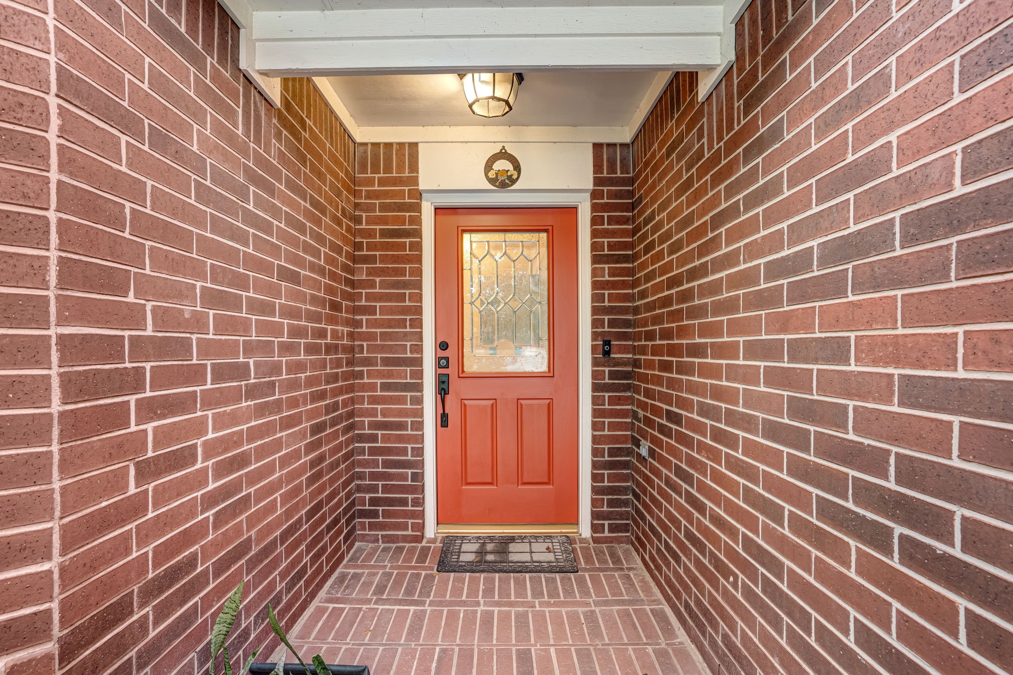 4614 Neches Trail Lane Spring, TX 77388 - Photo 3 of 29 a view of a door of the house with a door and wooden floor