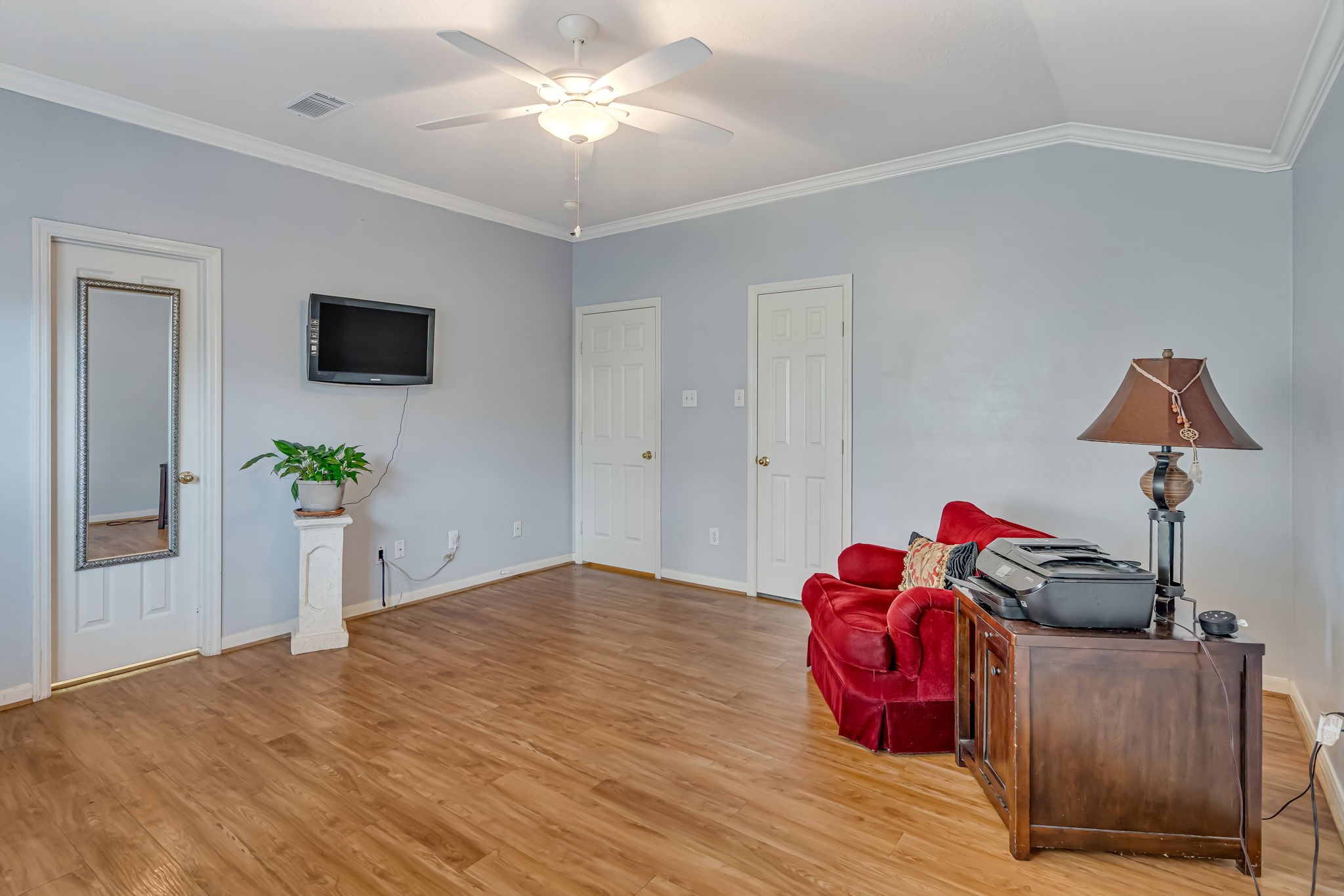 4614 Neches Trail Lane Spring, TX 77388 - Photo 10 of 29 a bedroom with furniture and a bed