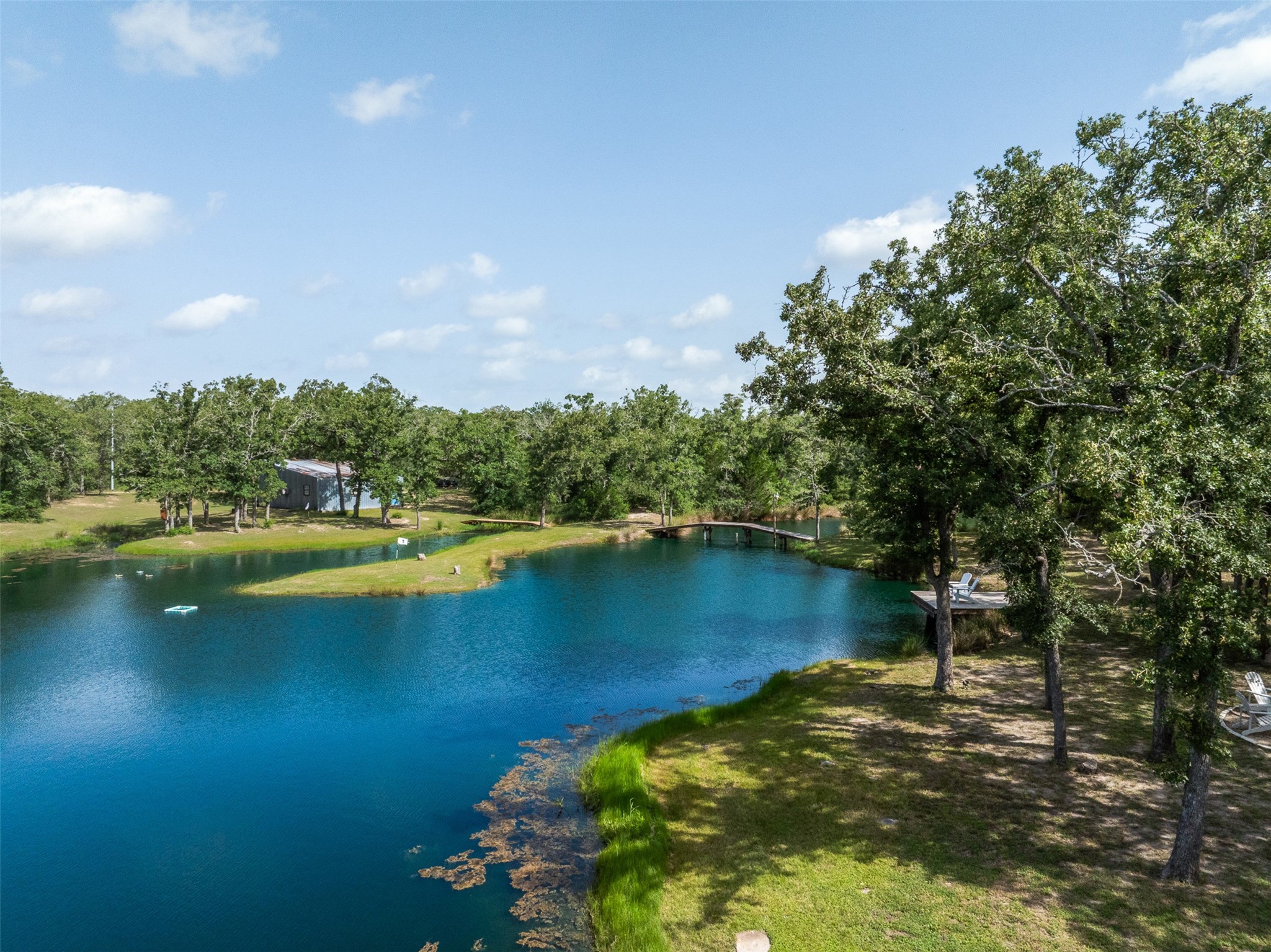 6811 Mockingbird Road Flatonia, TX 78941 - Photo 2 of 44 Gorgeous pond