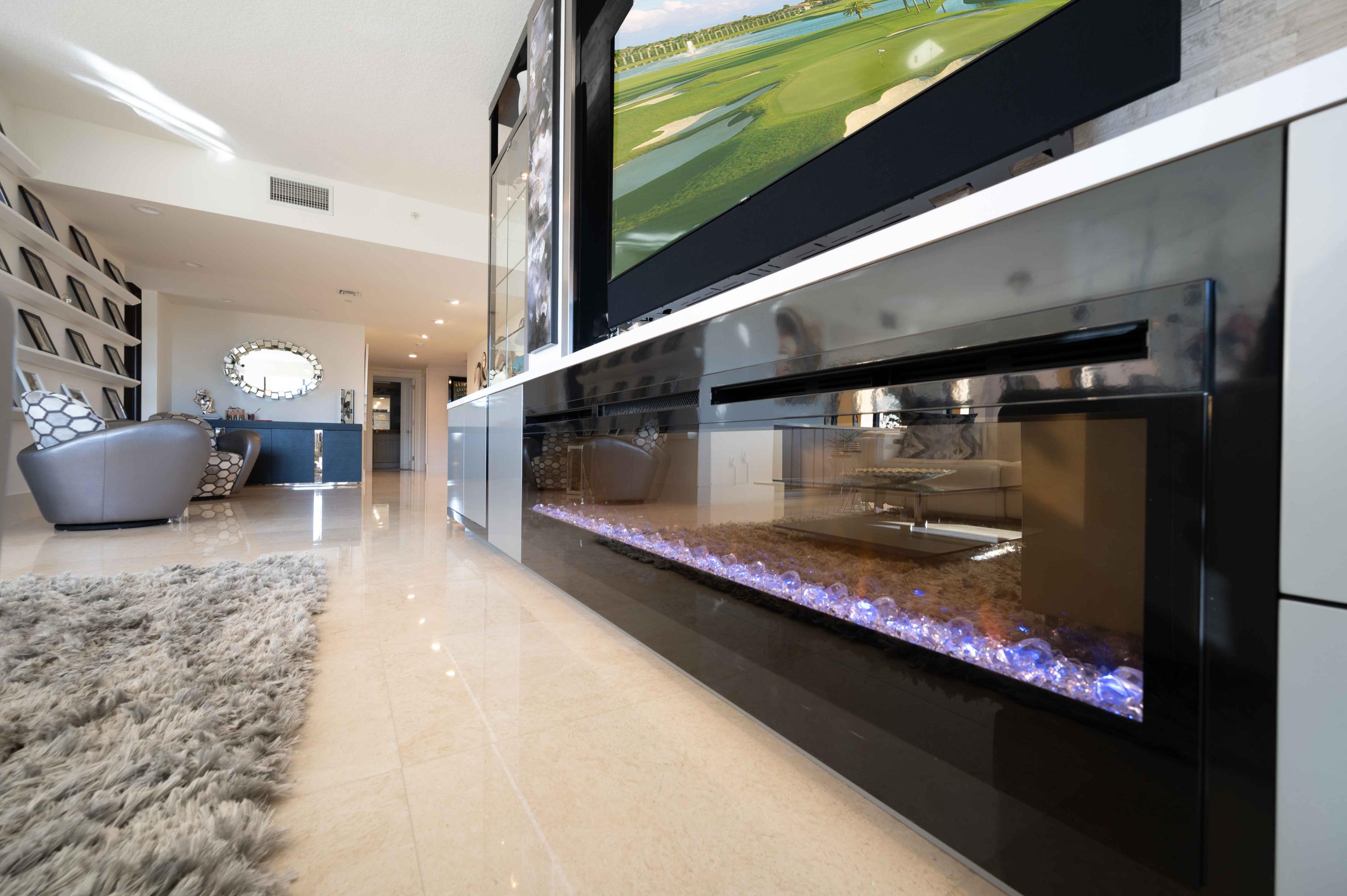 200 East Palmetto Park Road, Unit 614 Boca Raton, FL 33432 - Photo 9 of 54 Electric Linear Fireplace