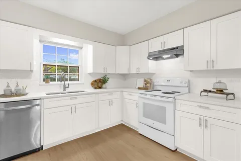 a very nice looking room with a large window