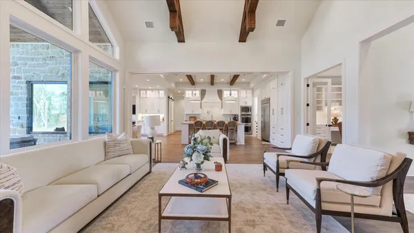 a large kitchen with lots of counter space and appliances