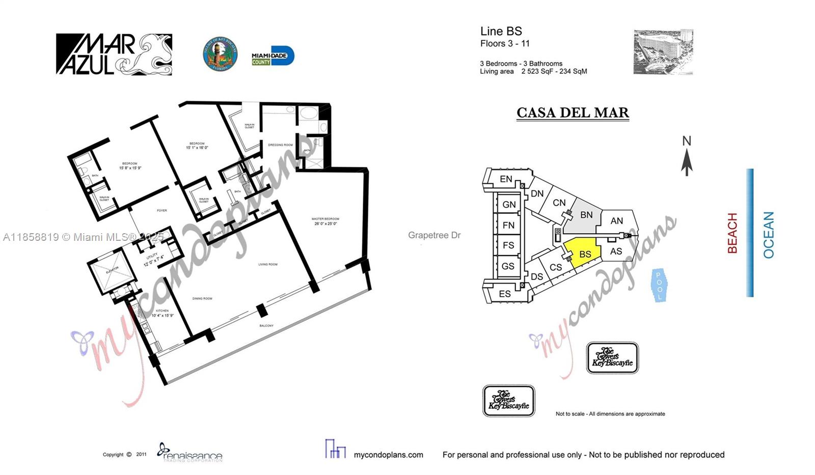 600 Grapetree Drive, Unit 3BS Key Biscayne, FL 33149 - Photo 47 of 47 unknown