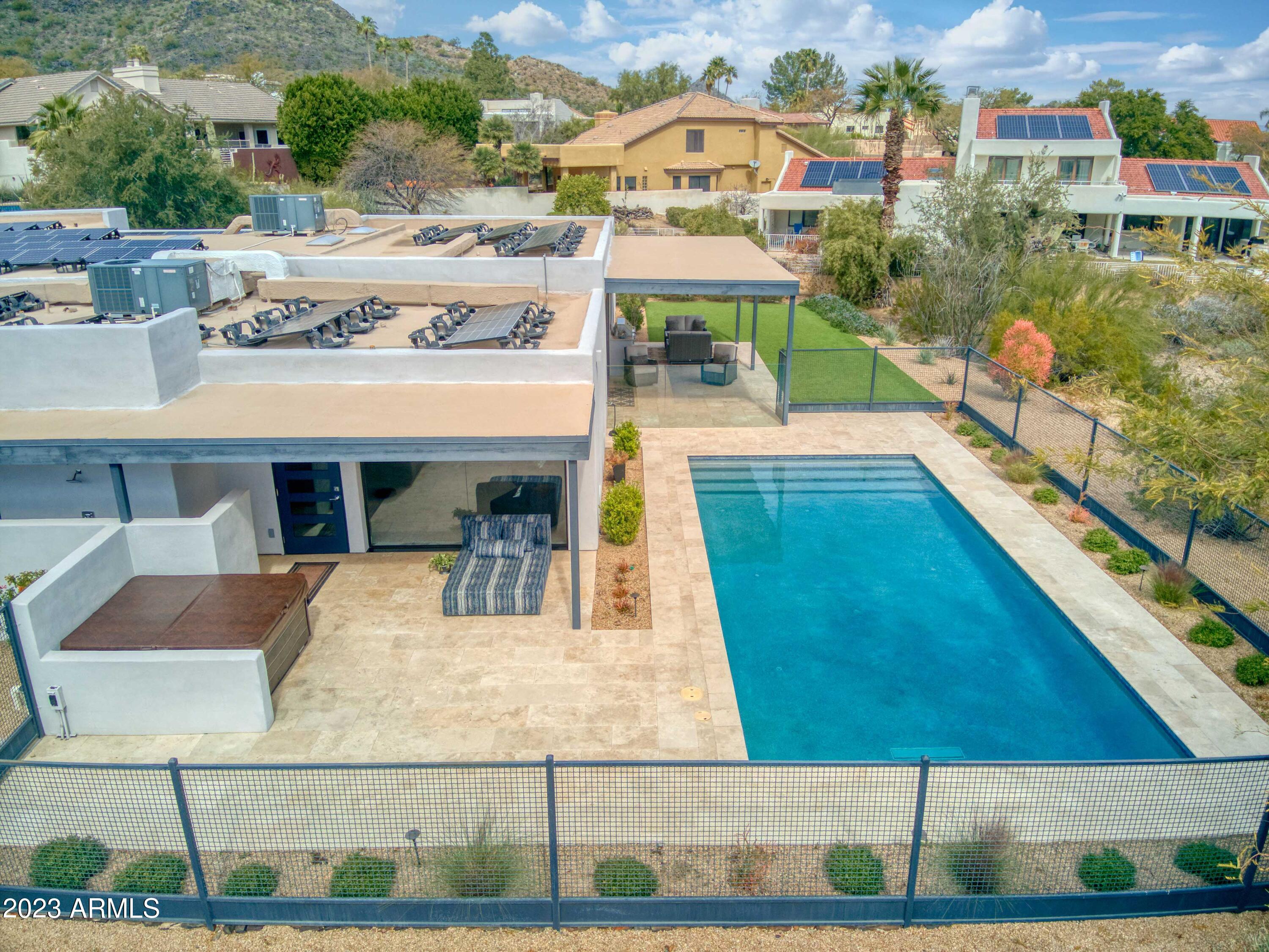 2302 East Mountain View Road Phoenix, AZ 85028 - Photo 57 of 58 Pool & Therapeutic Spa