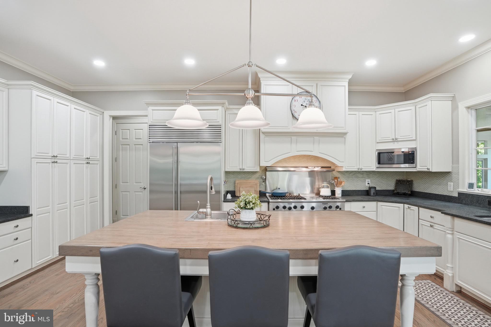 1133 Springvale Road Great Falls, VA 22066 - Photo 17 of 83 Butcher block island