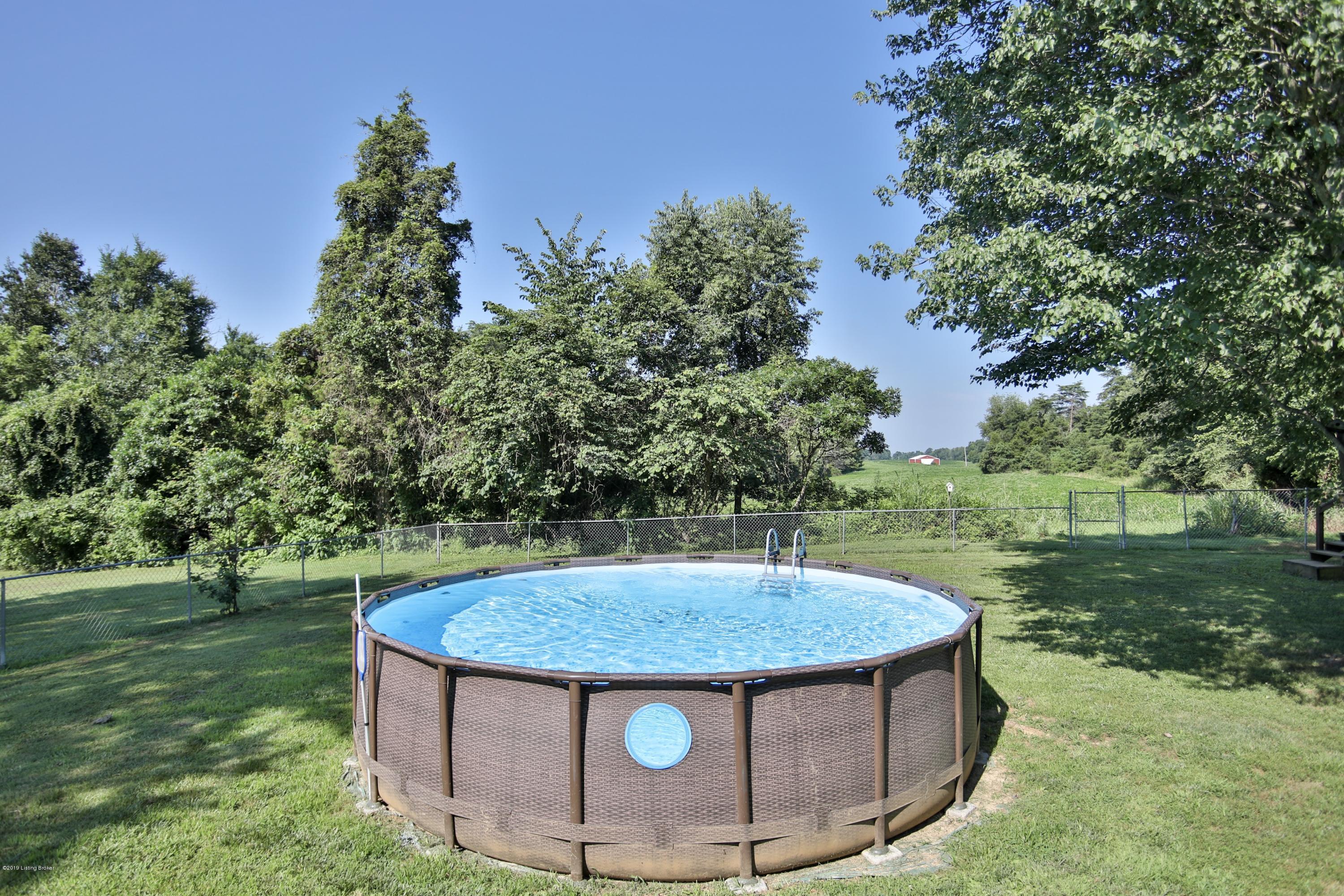 283 High Ridge Drive Shepherdsville, KY 40165 - Photo 28 of 43 Backyard with 18 foot above grade pool