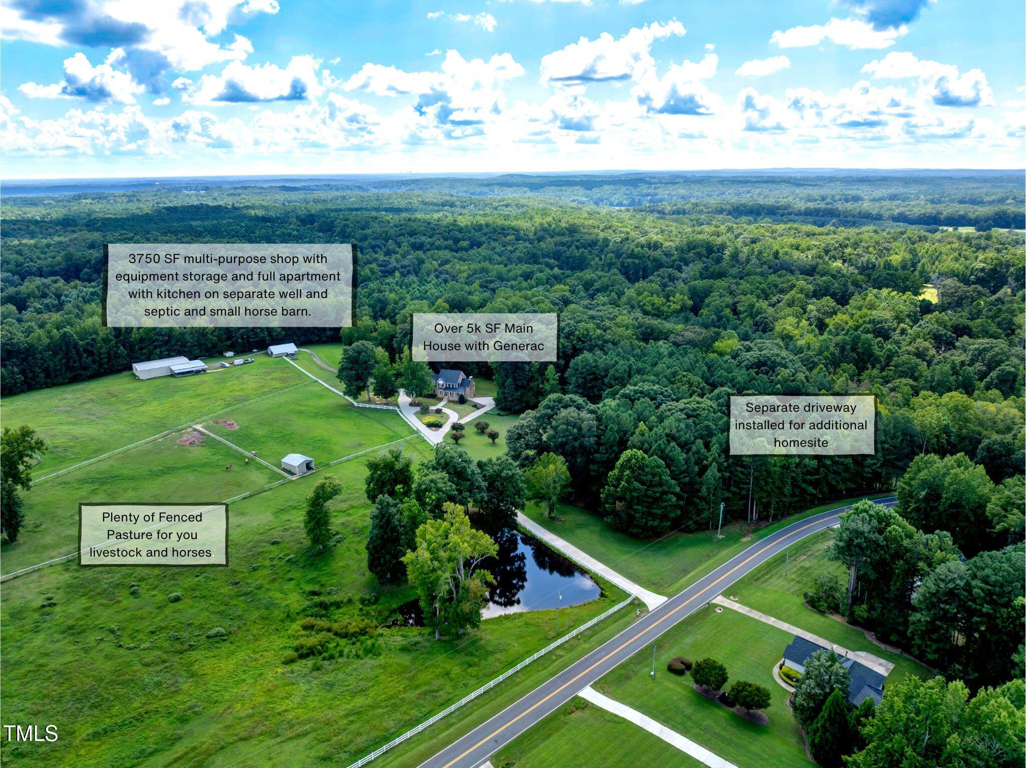 1086 Roberts Chapel Road Stem, NC 27581 - Photo 3 of 30 Plenty of Fenced Pasture for you livesto