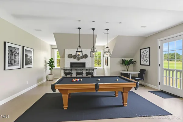 a view of a workspace with furniture