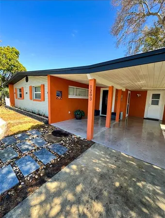 a view of a living room