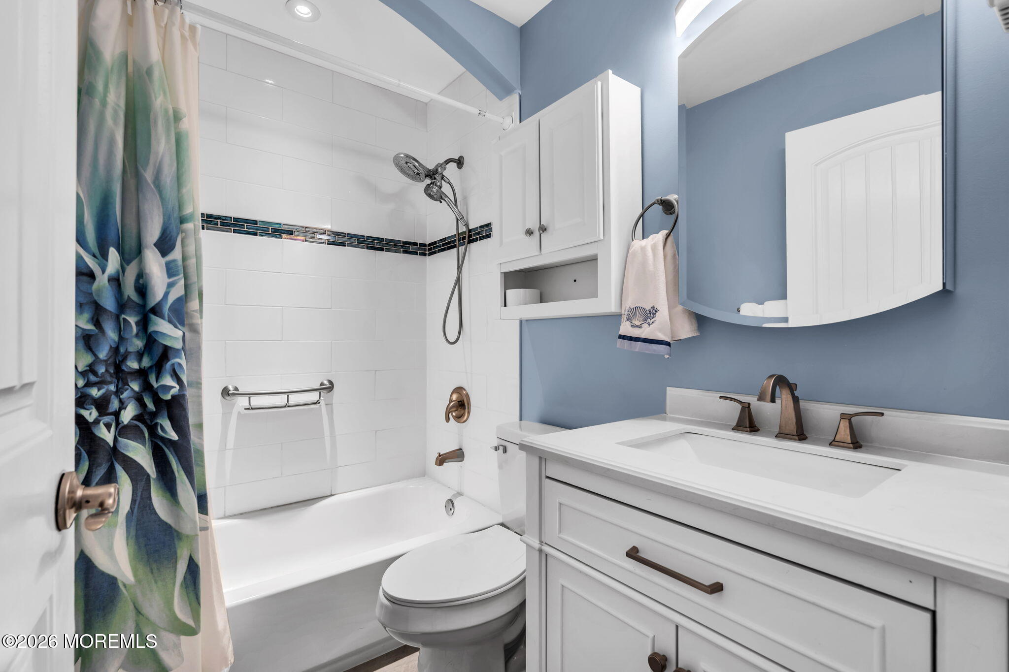 7A Amherst Road, Unit A Whiting, NJ 08759 - Photo 13 of 18 a bathroom with a sink toilet and shower