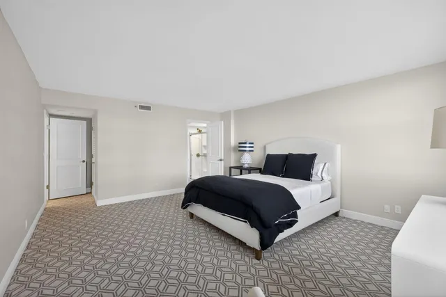 a view of an ocean from a balcony