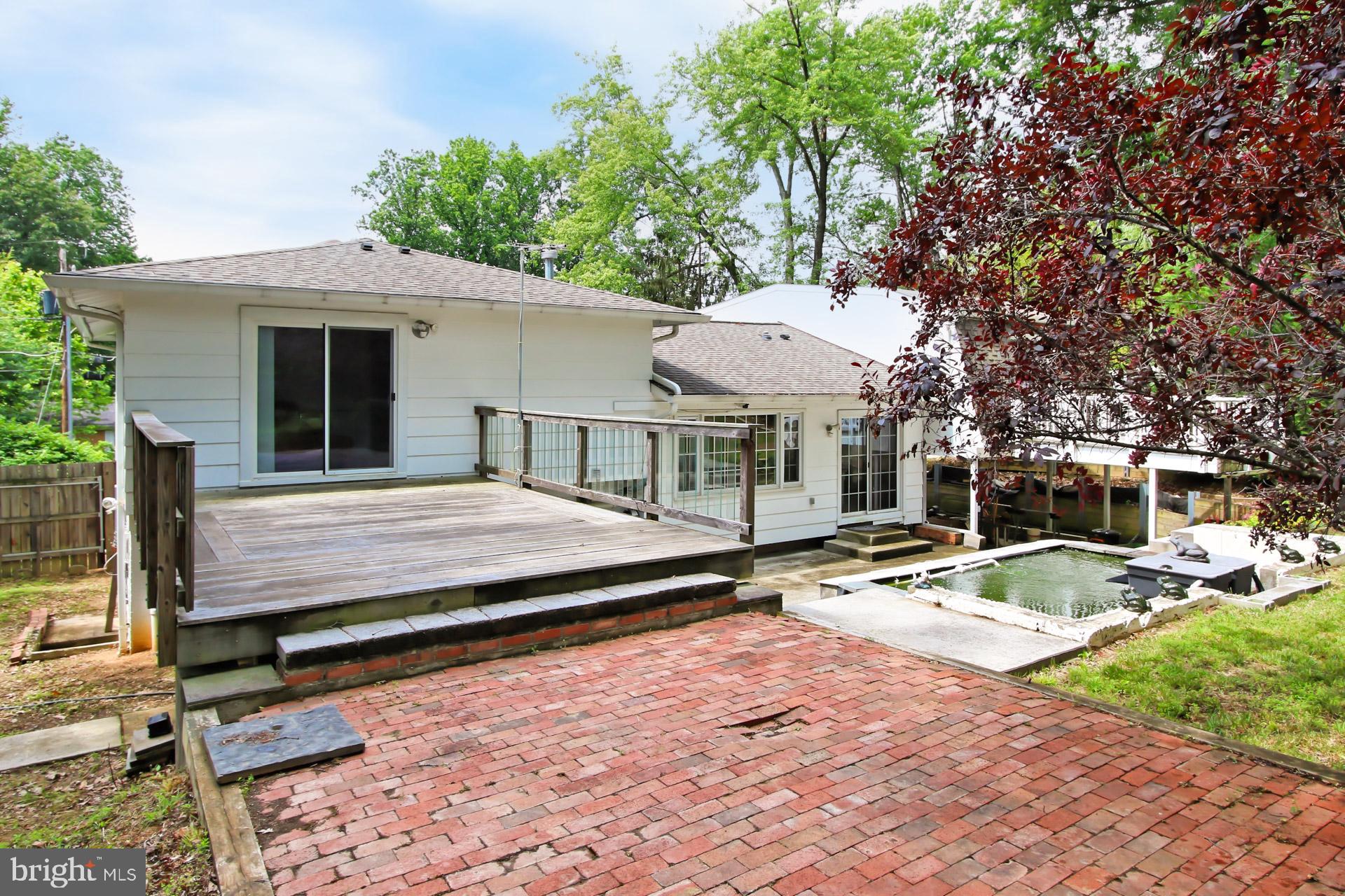 6305 Gormley Place Springfield, VA 22152 - Photo 44 of 66 Brick patio off IPE deck