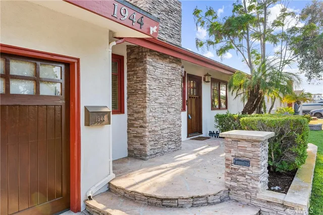 a view of a house with a porch