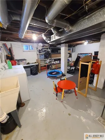 a view of a room with furniture