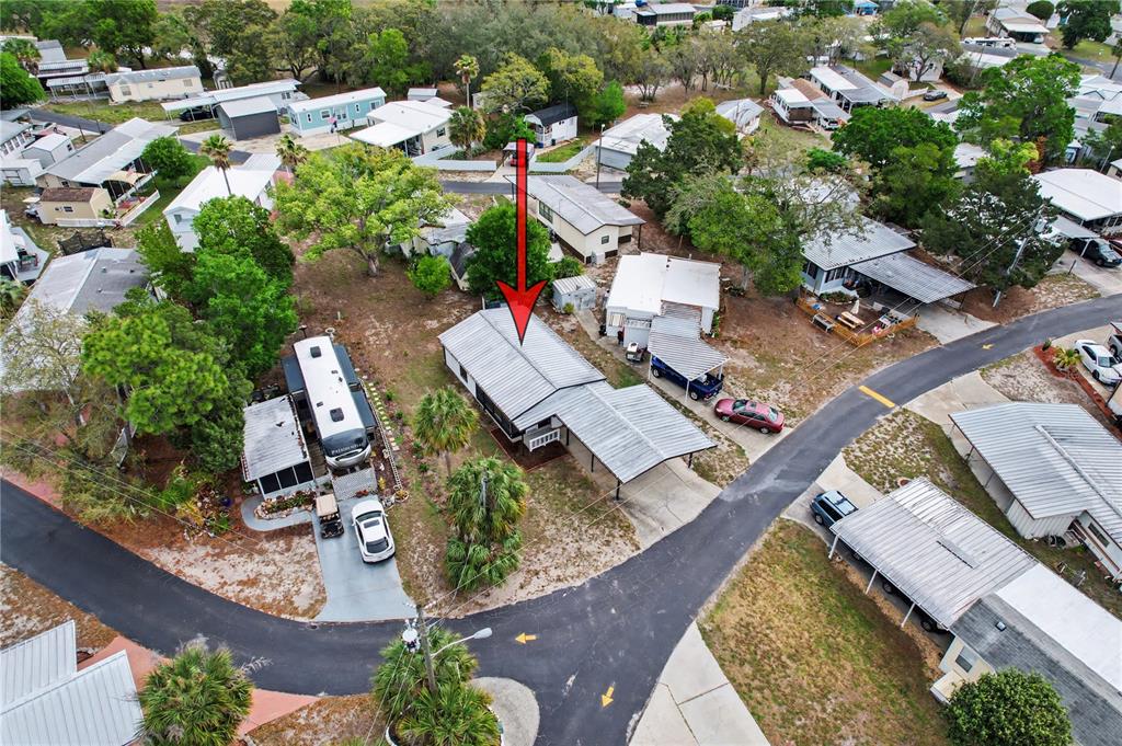 9569 Gray Fox Drive Weeki Wachee, FL 34613 - Photo 3 of 27 an aerial view of a house with outdoor space