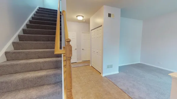 a view of entryway and hall