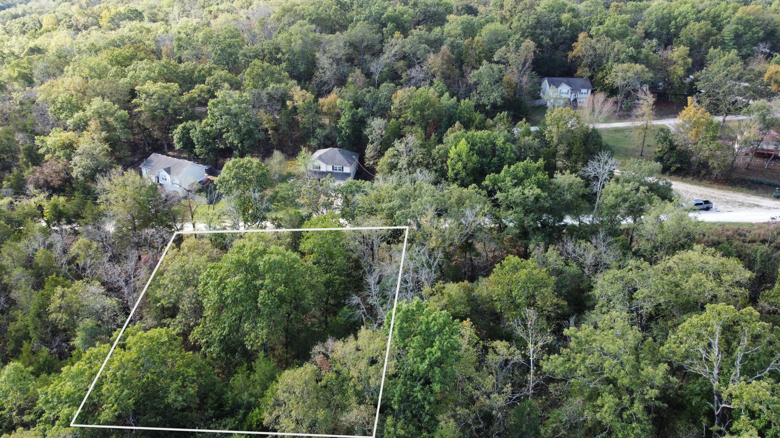 Aerial Behind Lot