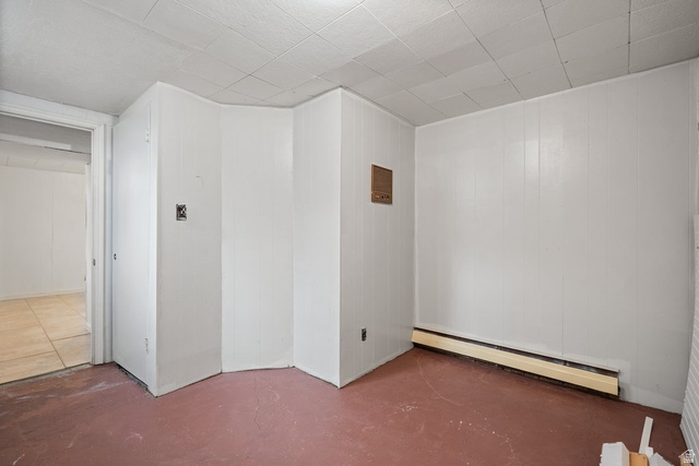 149 West 1600th Street South Mapleton, UT 84664 - Photo 36 of 44 Unfurnished room with a baseboard radiator and concrete flooring