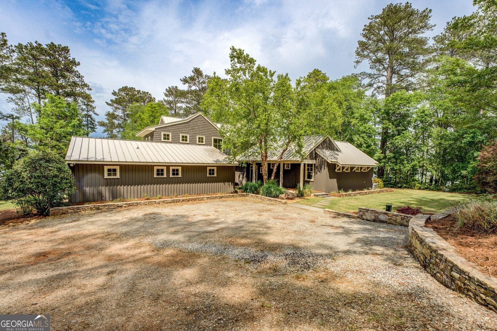 172 Tater Hill Road Jackson, GA 30233 - Photo 84 of 84 a front view of a house with a yard and trees