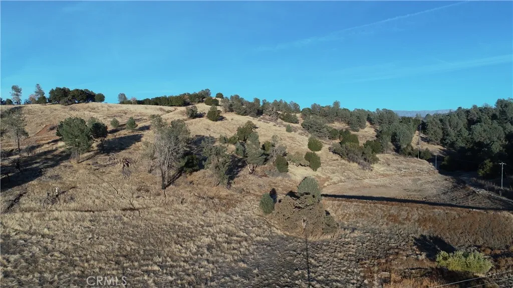21 Bumguardner Mountain Road Mariposa, CA 95338 - Photo 8 of 10 a view of a dry yard with mountains in the background