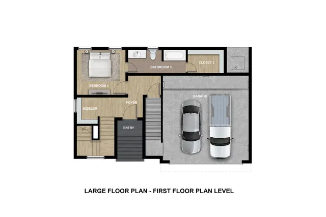 a picture of a floor plan